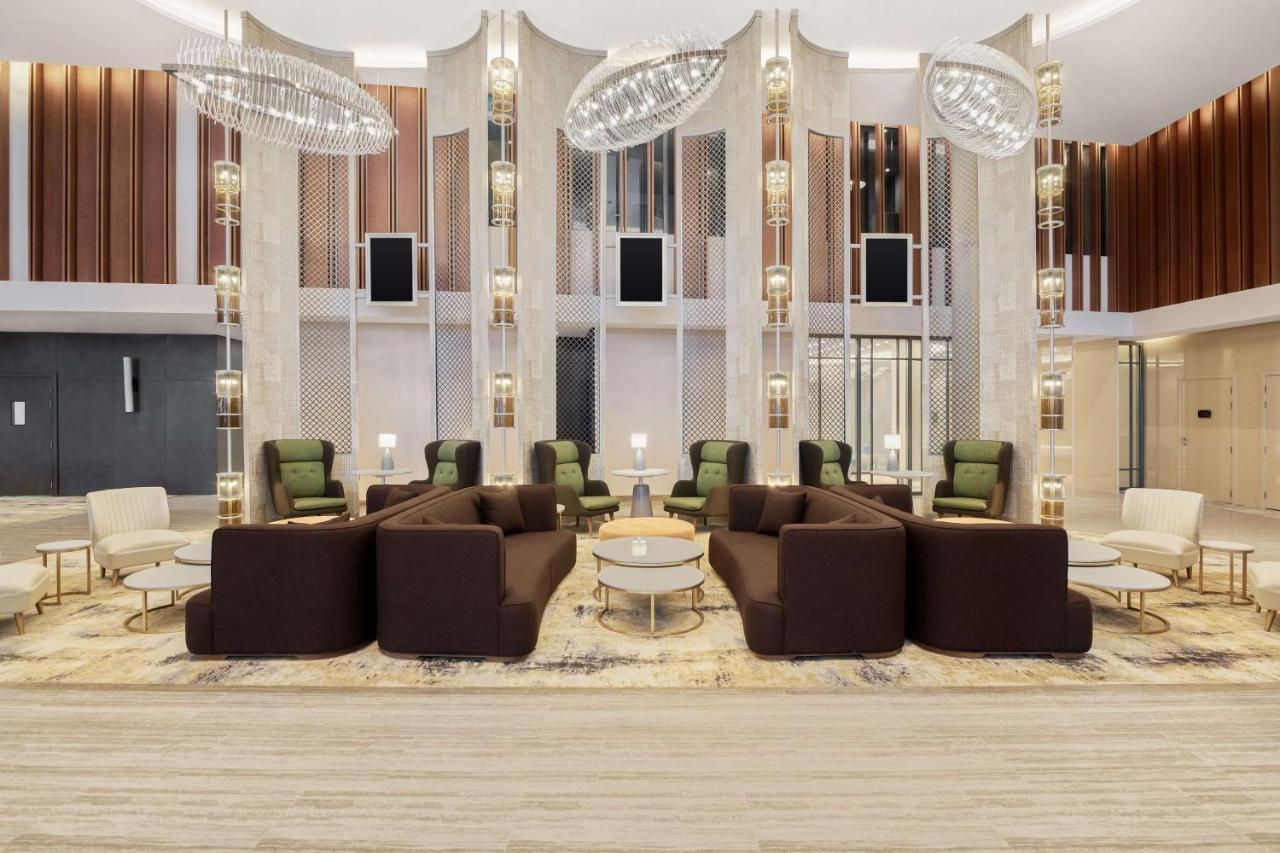 Radisson Blu Hotel Riyadh Convention And Exhibition Center Экстерьер фото The lobby of the hotel